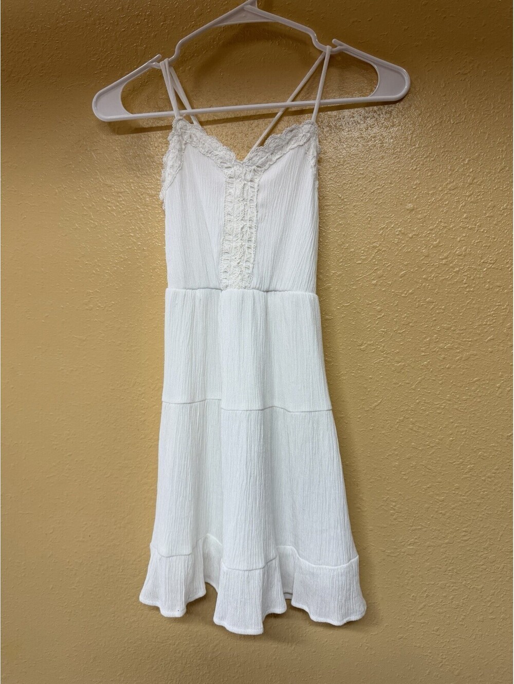 Art & Class Girls White Dress Size Small 6/6x